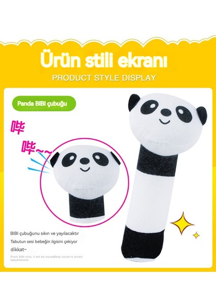Bebek Oyuncağı Peluş Eğlenceli Yatıştırıcı Eğitici Çıngırak (Yurt Dışından) fırsatları