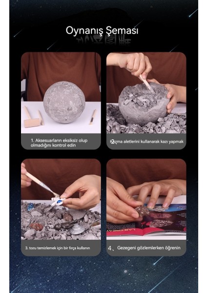 Yeni Eğitici Oyuncaklar Çocuk Bilim ve Eğitim Arkeolojik Kazı Oyuncakları (Yurt Dışından) fiyatları