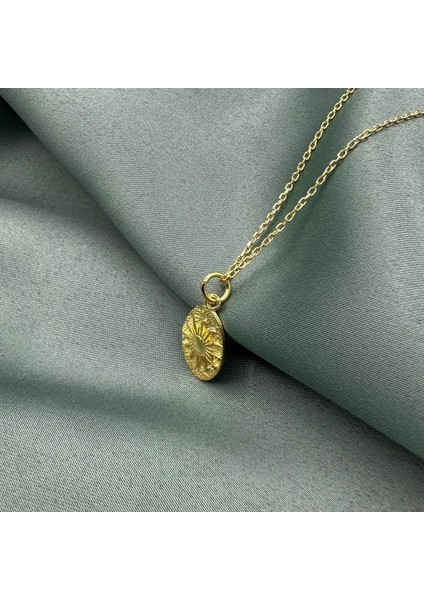 Güneş Antik Plaka Altın Kaplama Kadın Gümüş Kolye fiyatları