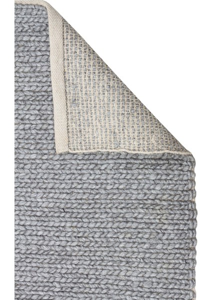 Anif Gri Modern Jüt Halı