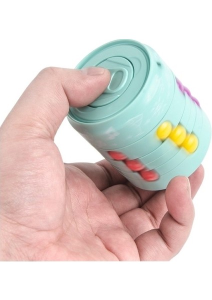 Dönen Sihirli Fasulye Rubik Küpü Dekompresyon Yaratıcı Top Can Rubik Küpü Dekompresyon Dekompresyon Oyuncak Stres Çarkı (Yurt Dışından)