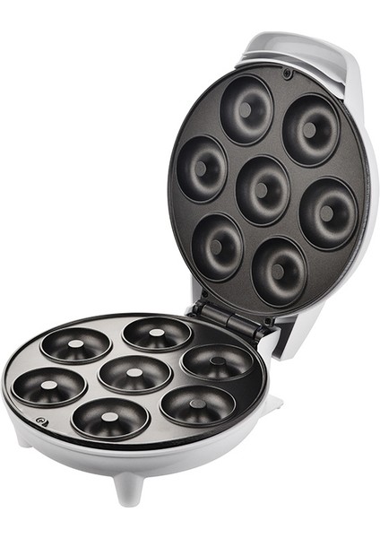 Mini Donut Makinesi Kahvaltı Makinesi Yapışmaz Kaplamalı Kek Yuvarlak Kek Makinesi Hafif Gıda Makinesi (Yurt Dışından)