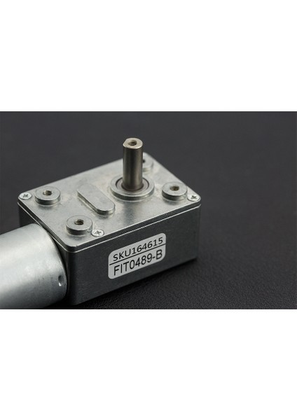 Turbo Metal Gear Worm Motor (6V 160RPM 2.8kg/cm)