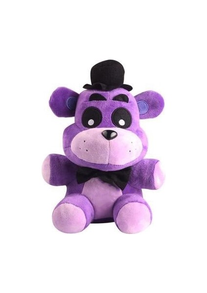 Fnaf Serisi 18CM Altın Ayı Mor Ayı Peluş Bebek Oyuncak (Yurt Dışından)