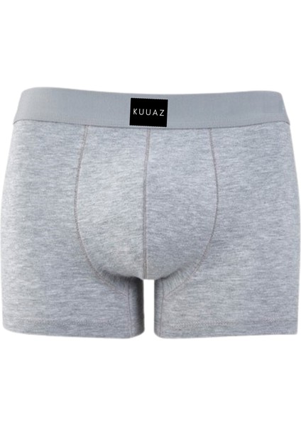 6'lı Gri Erkek Boxer