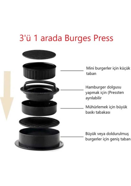 Hamburger Presi Hamburger Press 10 Cm