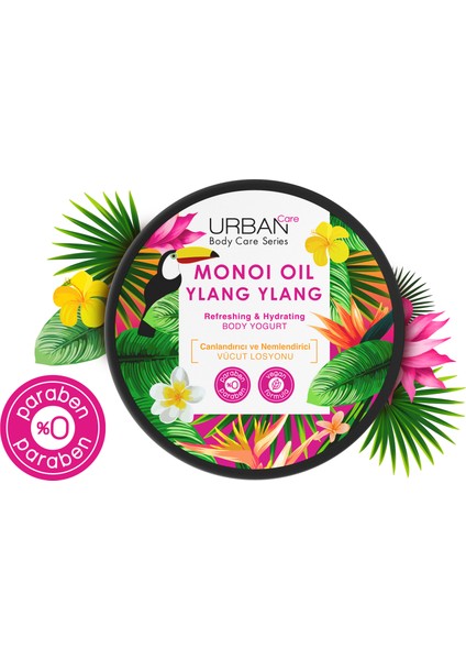 Monoi Oil & Ylang Ylang Canlandırıcı Vücut Losyonu 200 ml - vegan modelleri