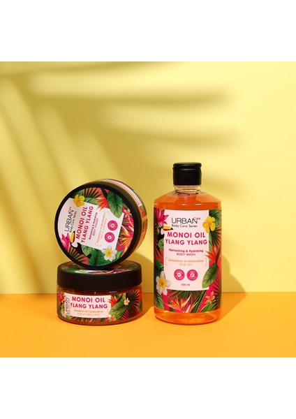 Monoi Oil & Ylang Ylang Canlandırıcı Vücut Losyonu 200 ml - vegan