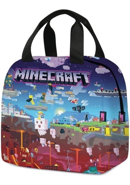 Leon Minecraft Öğle Yemeği Çantası (Yurt Dışından)