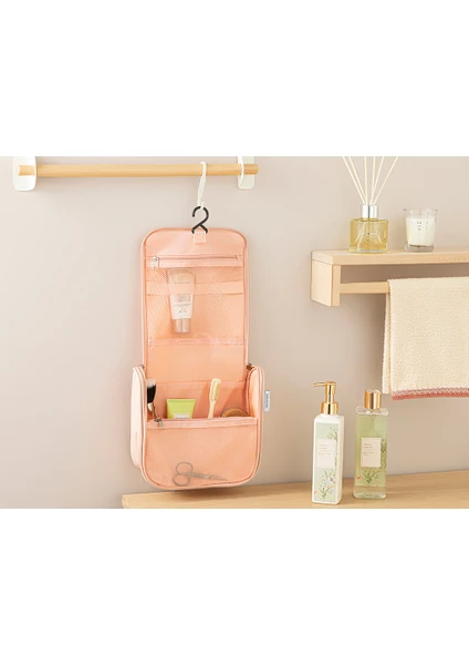 English Home Chloe Organizer 21 x 20 x 8 cm Pudra