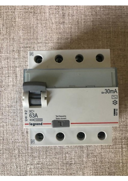 4X63A 30MA Kaçak Akım Koruma Anahtarı