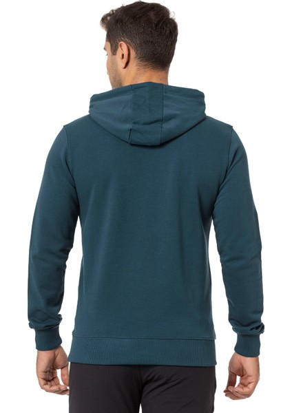 Jack Wolfskin Tommy Hoody Turuncu Erkek Kapüşonlu Sweatshirt 1000003TR