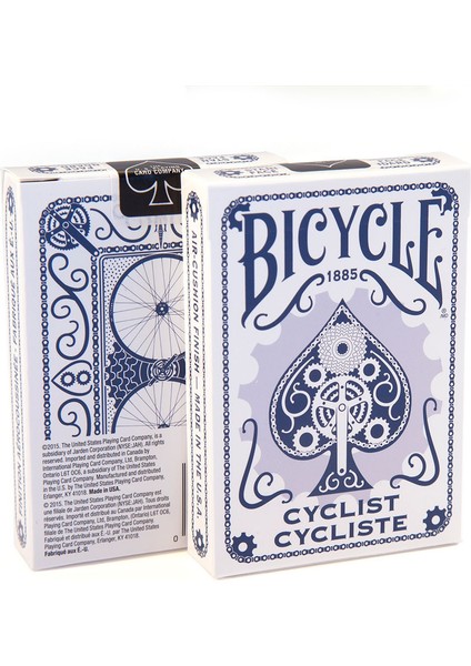 Cyclist 2'li Oyun Kartı (Kırmızı ve Mavi Deste)