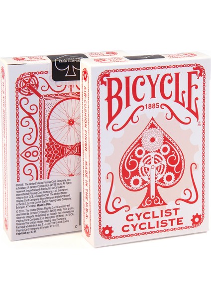 Cyclist 2'li Oyun Kartı (Kırmızı ve Mavi Deste)