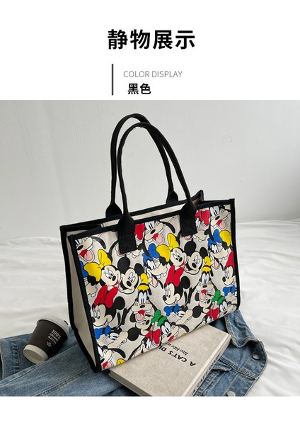 Mickey Doodle Tott Çantası (Yurt Dışından) fırsatları