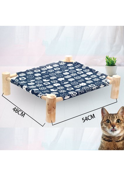 J 48X54 cm Pet Yatak Kedi Hamak Orta Çıkarılabilir Dört Mevsim Yavru Uyku Ev Aksesuarları Köpekler Için Chihuahua Seyahat Yeri Evcil Hayvan Ürünleri (Yurt Dışından) modelleri
