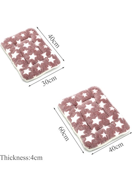 Pembe Kalp 30X40 cm Kalınlaşmış Pet Yumuşak Polar Yatak Paspasları Ped Kedi Battaniye Yavru Köpek Için Kanepe Yastığı Yatak Ev Sıcak Tutmak Uyku Kapak (Yurt Dışından) fiyatları