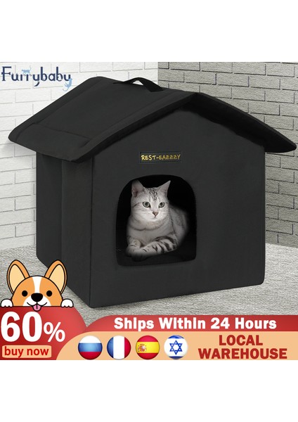 Yeşil 33CMX33CMX35CM Katlanabilir Pet Kedi Evi Köpek Kulübesi Yatak Mat Küçük Orta Köpek Kediler Için Yatak Yuva Evcil Hayvan Ürünleri Sepeti Evcil Köpek Mağara Kanepe Ev Kedi Çadırı (Yurt Dışından)