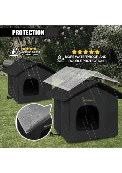 Yeşil 33CMX33CMX35CM Katlanabilir Pet Kedi Evi Köpek Kulübesi Yatak Mat Küçük Orta Köpek Kediler Için Yatak Yuva Evcil Hayvan Ürünleri Sepeti Evcil Köpek Mağara Kanepe Ev Kedi Çadırı (Yurt Dışından)