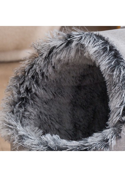 Derin Gri 48X34X32 cm Nefes Pet Kedi Yatak Evi Kış Sıcak Mağara Köpek Kulübesi Köpek Yavrusu Derin Uyku Ev Taşınabilir Kedi Uyku Tulumu Pet Malzemeleri (Yurt Dışından) indirimleri