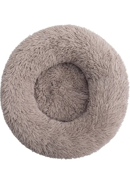 Bej Kahverengi 40CM Süper Kedi Yatağı Sıcak Uyuyan Kedi Yuvası Yumuşak Uzun Peluş En Iyi Pet Köpek Yatağı Süper Yumuşak Kedi Yatağı Köpek Kedi Ürün Aksesuarları Köpek Yatağı (Yurt Dışından)