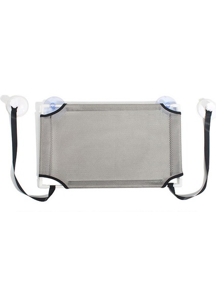 Gri-Çift 51X31CM Kedi Hamak Kedi Pencere Yatağı Yavru Güneşli Koltuk Asılı Montaj Yatakları Kedi Kanepe Köpek Uyku Kulübesi Vantuz Duvar Evcil Hayvan Asılı Yataklar (Yurt Dışından) fırsatları