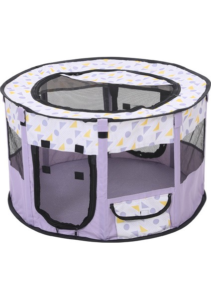Gri 70X70X40 cm Taşınabilir Katlanır Pet Çadır Köpek Evi Yüksek Kaliteli Dayanıklı Köpek Çit Kediler Için Büyük Açık Köpek Kafesi Evcil Hayvan Oyun Parkı Kedi Yatağı (Yurt Dışından)