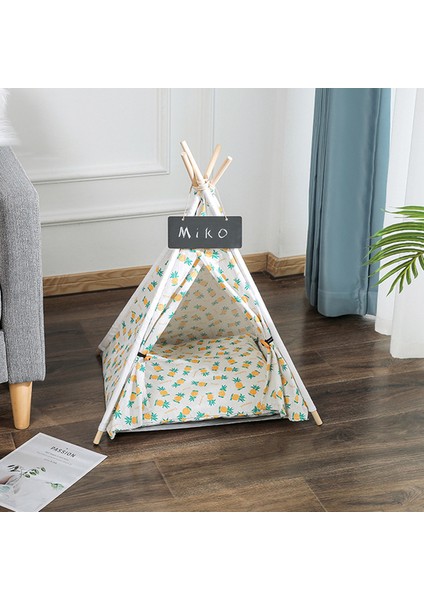 Tip 10 50CMX48CMX60CM Kedi Çadır Evi Yavru Yatak Taşınabilir Yıkanabilir Teepee Yavru Kedi Için Kalın Yastık ile Kapalı Açık Çadır Kedi Malzemeleri Pet Teepee (Yurt Dışından)