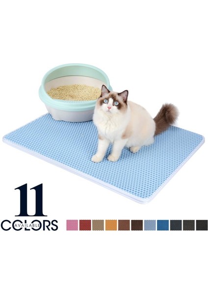 Bölünmüş Bejsarı 58X75CM Renkli Kedi Kumu Mat Çift Katmanlı Kedi Evi Kediler Için Evcil Hayvan Yatağı Mat Kaymaz Pedler Temiz Yıkanabilir Ev Evcil Hayvan Aksesuarları Su Geçirmez (Yurt Dışından) fiyatları