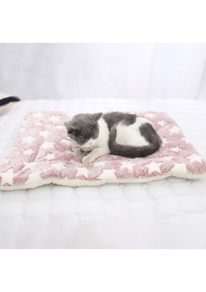 Donanma Xs 1 Kedi Yatak Mat Köpek Yatağı Pet Serme Mat Kış Sıcak Yumuşak Flanel Kuzu Yünü Battaniye Halı Küçük Büyük Köpek Kedi Çift Taraflı Kullanım Için (Yurt Dışından)