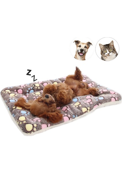 Donanma Xs 1 Kedi Yatak Mat Köpek Yatağı Pet Serme Mat Kış Sıcak Yumuşak Flanel Kuzu Yünü Battaniye Halı Küçük Büyük Köpek Kedi Çift Taraflı Kullanım Için (Yurt Dışından)