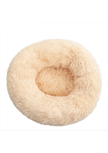 Kayısı Sarı 40 cm Pet Köpek Yatağı Süper Yumuşak Köpek Kulübesi Yuvarlak Kabarık Kedi Evi Sıcak Rahat Uyku Yastık Mat Kanepe Yıkanabilir Köpek Peluş (Yurt Dışından) fiyatları
