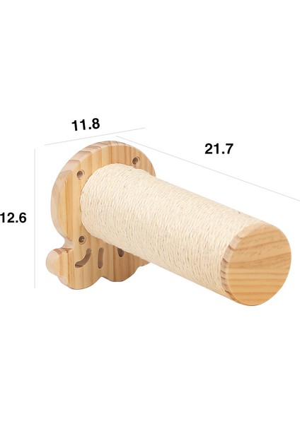 Stil 5 Katı Ahşap Kedi Tırmanma Çerçevesi Sütun Duvar Kedi Duvar Atlama Platformu Kedi Yuva Kedi Çerçeve Kedi Ağacı Dıy Duvara Monte Malzemeleri Oyuncaklar (Yurt Dışından)