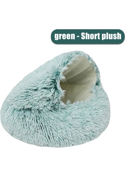 GWE013 40 cm Kış Pet Yatak Yumuşak ve Rahat Sıcak Kabuk Yarı Kapalı Kedi Yatak Sevimli Pet Kedi Yatağı Köpek Kulübesi Köpek Uyku Koruyucu Pet Yatağı (Yurt Dışından)