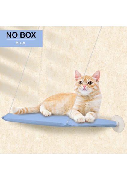 Mavi 55X35 cm Sevimli Pet Asılı Yatak Rulman 20 kg Kedi Güneşli Pencere Koltuk Dağı Pet Kedi Hamak Rahat Kedi Pet Yatak Rafı Koltuk Yatakları (Yurt Dışından)