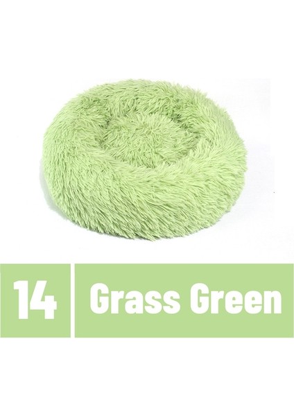 Çim Yeşili XXS-25CM Tnly Uzun Peluş Kedi Yatağı Evi Yavru Mat Kış Sıcak Uyku Kediler Yuva Yumuşak Uzun Peluş Köpek Sepeti Evcil Hayvan Yastığı Taşınabilir Evcil Hayvan Yatağı (Yurt Dışından)