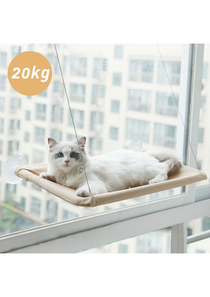 Siyah Pet Kedi Hamak Asılı Kedi Yatağı Rulman 20KG Rahat Kedi Güneşli Pencere Koltuk Montaj Yavru Tırmanma Çerçeve Evcil Hayvan Aksesuarları (Yurt Dışından) fiyatları