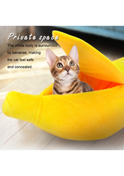 Mavi 90X30X20 cm Sevimli Muz Kedi Yatak Evi Sıcak Pet Köpek Muz Yastık Köpek Kulübesi Taşınabilir Pet Mat Yataklar Kediler Yavru Yumuşak Cama Gato Pet Malzemeleri (Yurt Dışından) indirimleri