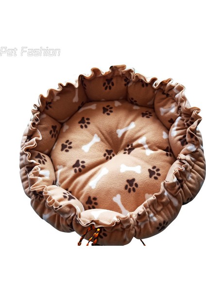 Çay Kahverengi M Yuvarlak Kedi Yatak Evi Uzun Peluş Pet Yatak Kediler Için Yastık Köpekler Için Mat Sıcak Evcil Hayvan Aksesuarları Ev Yıkanabilir Köpek Kanepe Yumuşak Uyku (Yurt Dışından) modelleri