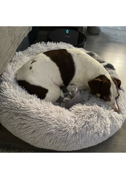 Beyaz 70CM Süper Yumuşak Köpek Yatağı Peluş Kedi Halısı Köpek Yatakları Büyük Köpekler Için Yatak Labradors Evi Yuvarlak Yastık Ev Hayvanı Ürünü Aksesuarları (Yurt Dışından) indirimleri