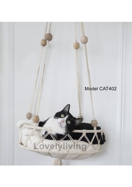 CAT40K Büyük 40X120 cm Kedi Hamak Pencere Makrome Sevimli Pet Kedi Yatakları Kedi Evi Çadır Yavru Kedi Aksesuarları Kedi Oyuncakları Yaka Topları (Yurt Dışından) fiyatları