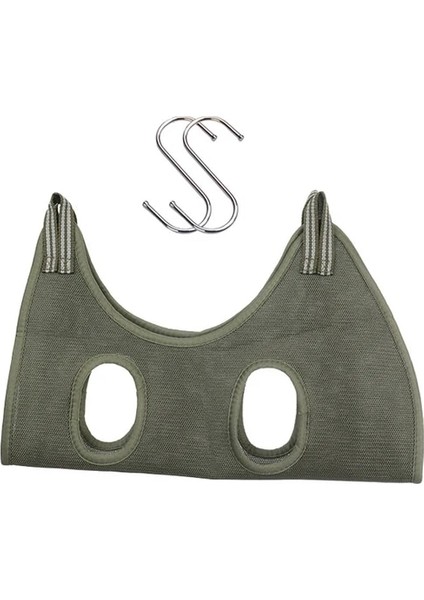 Armygreen L (7.5-12.5kg) Kedi Bakım Tırnak Kesme, Çizilmez Isırık Sabit Çanta Güzellik Hamak Asılı Banyo Kırpma Kısıtlama Çantası Pet Pet Malzemeleri (Yurt Dışından)