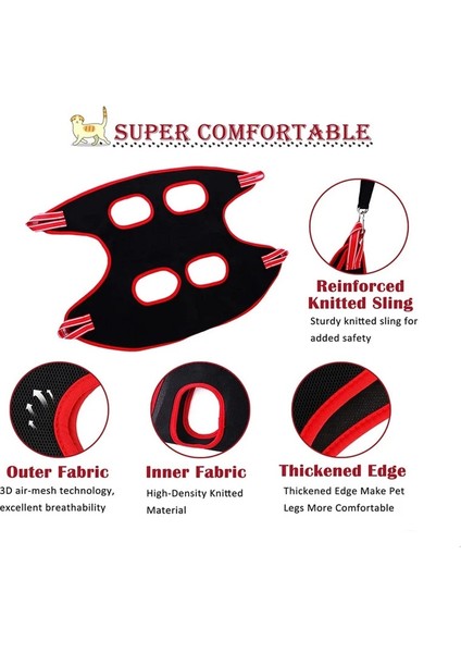 Armygreen L (7.5-12.5kg) Kedi Bakım Tırnak Kesme, Çizilmez Isırık Sabit Çanta Güzellik Hamak Asılı Banyo Kırpma Kısıtlama Çantası Pet Pet Malzemeleri (Yurt Dışından) fırsatları