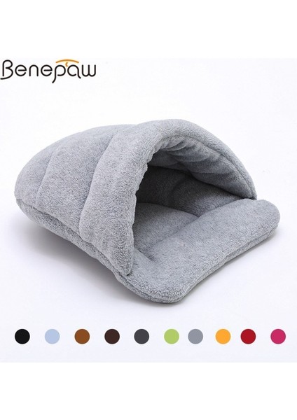 Sarı S - 45X35CM Benepaw Kaliteli Sıcak Ev Kedisi 10 Renk Sıcak Satış Rahat Yumuşak Kedi Uyku Tulumu Yavru Kedi Taşınabilir Kış Sonbahar Pet Yatak Kedi Xs/s/m/l (Yurt Dışından)