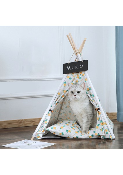 Style-8 48X48X46X32CM Taşınabilir Kedi Yatağı Sevimli Kedi Evi Sakinleştirici Teepee Kalın Yastık Gatto Malzemeleri Için Mevcut Yavru Köpek Evi Lüks Pet Çadır Ev (Yurt Dışından)