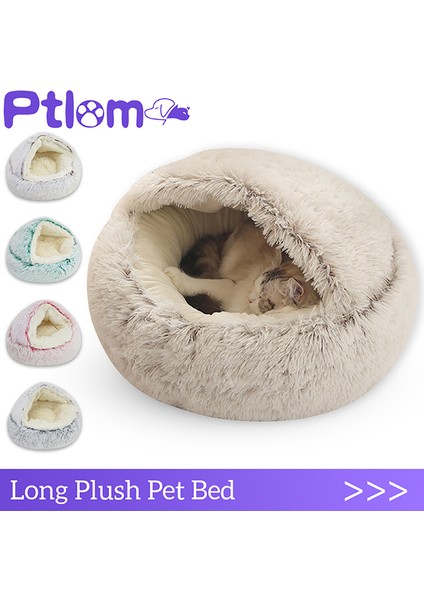 Yeşil Uzun Peluş 60X60CM Kış Uzun Peluş Pet Kedi Yatağı Yuvarlak Kedi Yastık Kedi Evi 2 In 1 Sıcak Kedi Sepeti Kedi Uyku Tulumu Kedi Yuva Kulübesi Küçük Köpek Kedi Için (Yurt Dışından) fiyatları