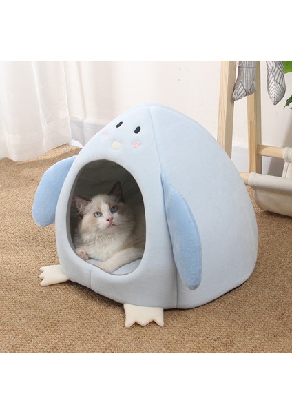 Sulu Şeftali M (38X38CM) Sıcak Konfor Kedi Yatağı Evcil Hayvan Sepeti Şezlong Yavru Kedi Evi Mat Küçük Köpekler Mağara Çadırı Sevimli Yumuşak Yastık Yıkanabilir Kedi Evi Yatakları (Yurt Dışından) fırsatları