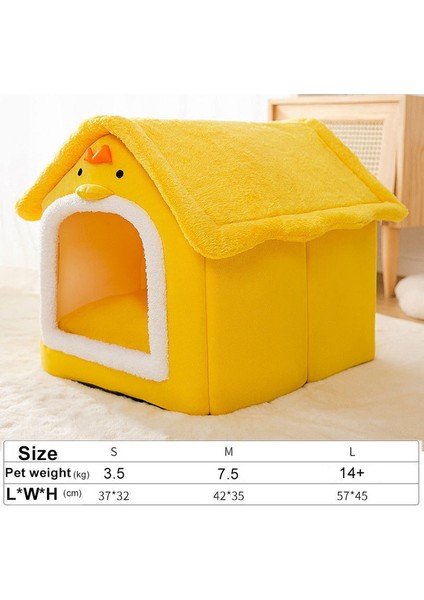 Stil 8 S Katlanabilir Kedi Evi Uyku Yatağı Sıcak Mağara Köpek Kulübesi Çıkarılabilir Yastık Mağara Yumuşak Yıkanabilir Kulübeler Kanepe Kediler Yavru Yavru Köpek Yuvası (Yurt Dışından)