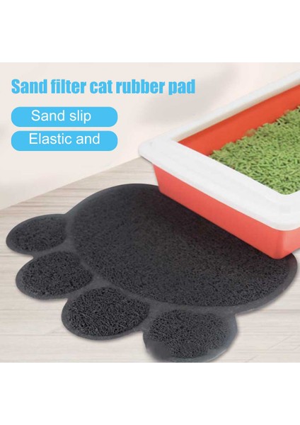 Mavi Sıcak Kediler Çöp Yakalama Paspaslar Pedleri 30*40CM Pvc Elastik Elyaf Paspaslar Kediler Için Kum Kutuları Kedi Yatakları Paspaslar Evcil Hayvan Ürünleri Kedi Malzemeleri (Yurt Dışından) fiyatları