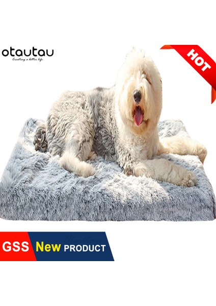 Boş Kapak-Gri 30X30CM-KAPAK Kabarık Kadife Pet Çekyat Değişim Yıkama Kapak Kedi Köpek Yavrusu Için Dolgu Yok (Yurt Dışından)